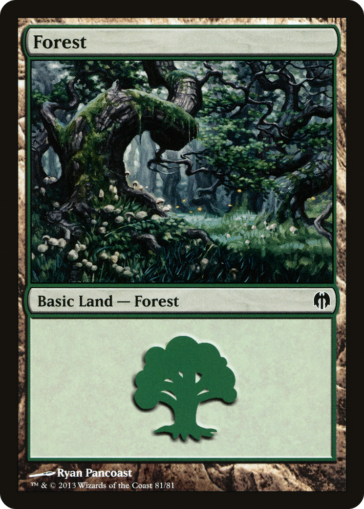 Forest (DDL-081) [Duel Decks: Heroes vs. Monsters]