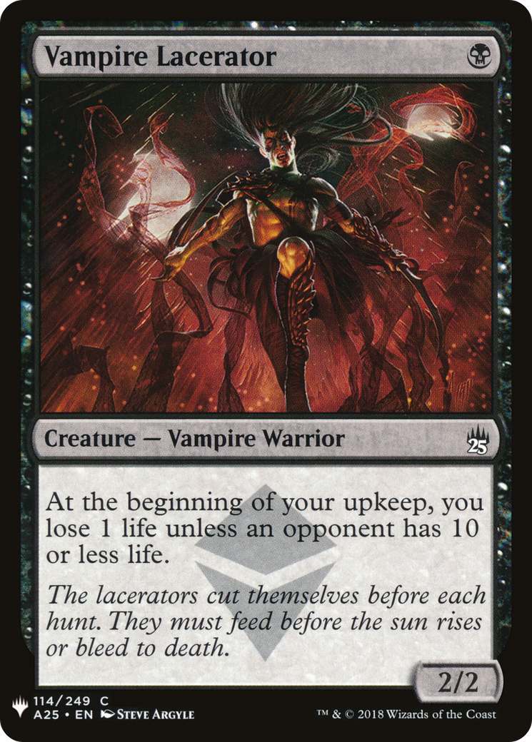 Vampire Lacerator (LIST-A25-114) [The List]