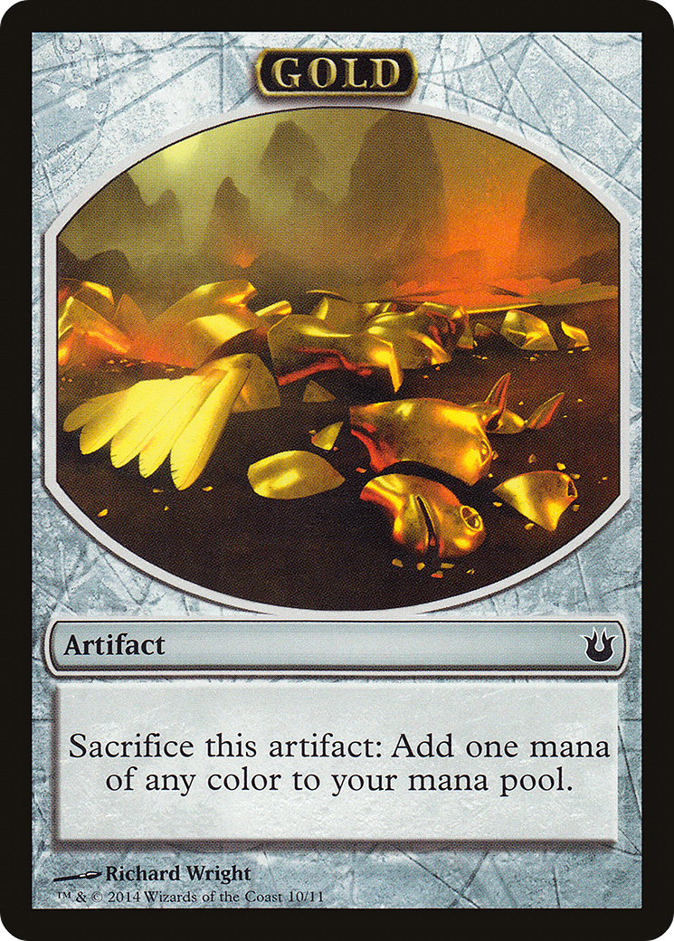 Gold Token (BNG-010) [Born of the Gods Tokens]