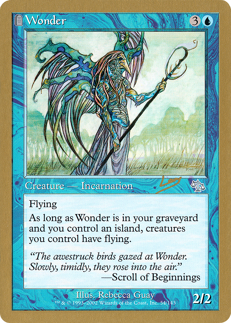 Wonder - 2002 Raphael Levy (JUD) (WCD-RL54) [World Championship Decks 2002]