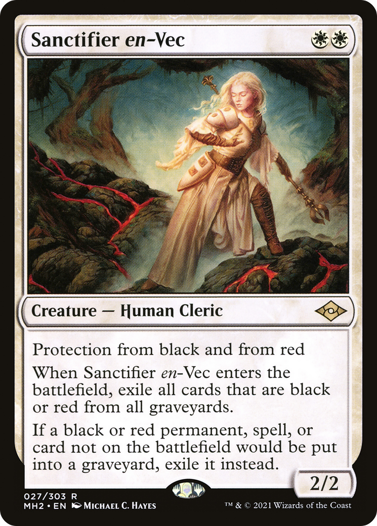Sanctifier en-Vec (MH2-027) [Modern Horizons 2] Foil