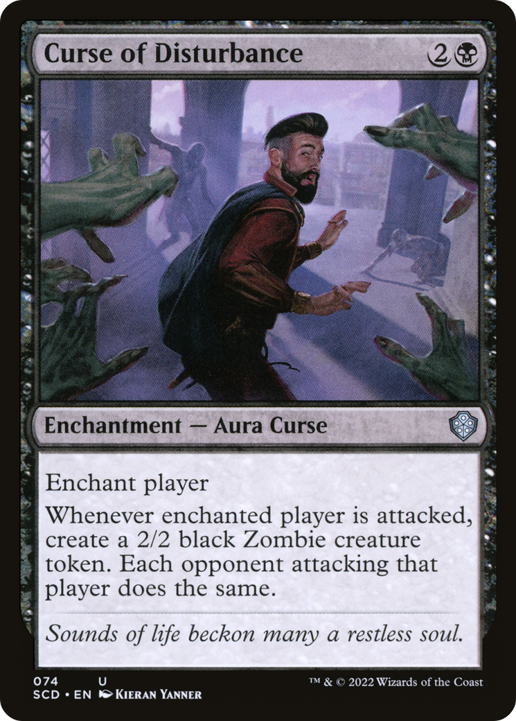 Curse of Disturbance (SCD-074) [Starter Commander Decks]