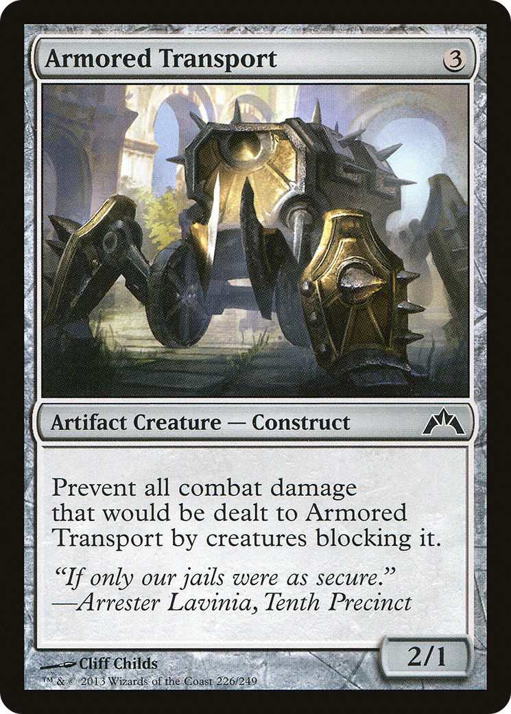 Armored Transport (GTC-226) [Gatecrash] Foil