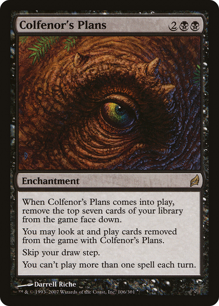 Colfenor's Plans (LRW-106) [Lorwyn]