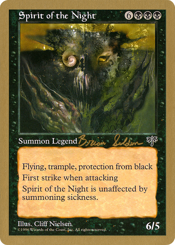 Spirit of the Night - 1998 Brian Selden (MIR) [World Championship Decks 1998]
