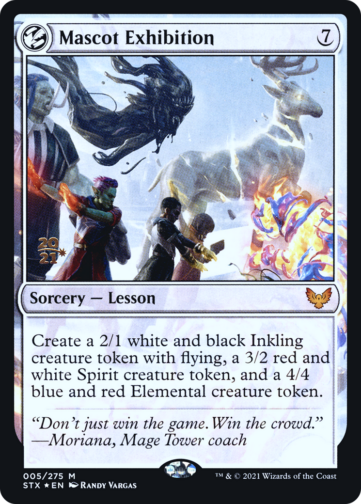 Mascot Exhibition (PRE-05S) [Strixhaven: School of Mages Promos] Foil