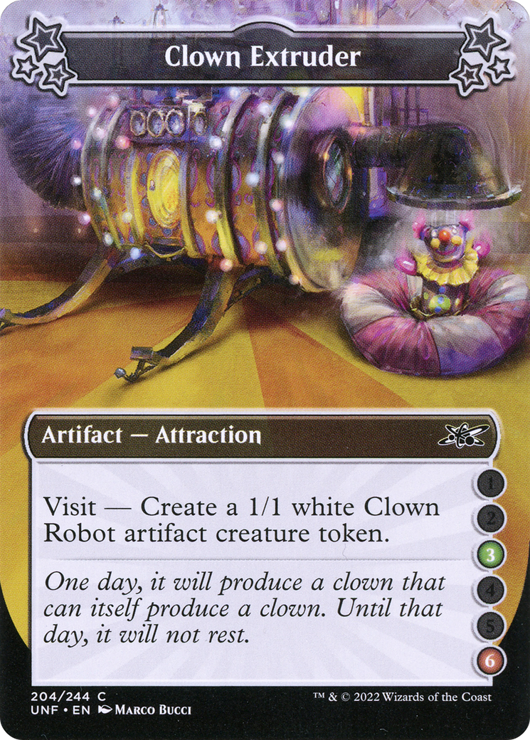 Clown Extruder (3-6) (UNF-204) [Unfinity] Foil
