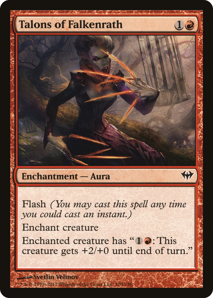 Talons of Falkenrath (DKA-105) [Dark Ascension] Foil