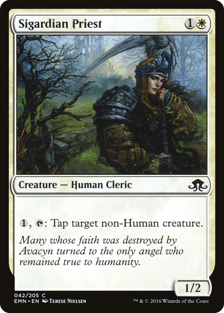 Sigardian Priest (EMN-042) [Eldritch Moon] Foil