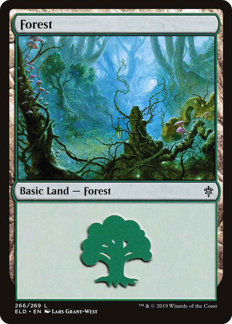 Forest (ELD-266) [Throne of Eldraine] Foil