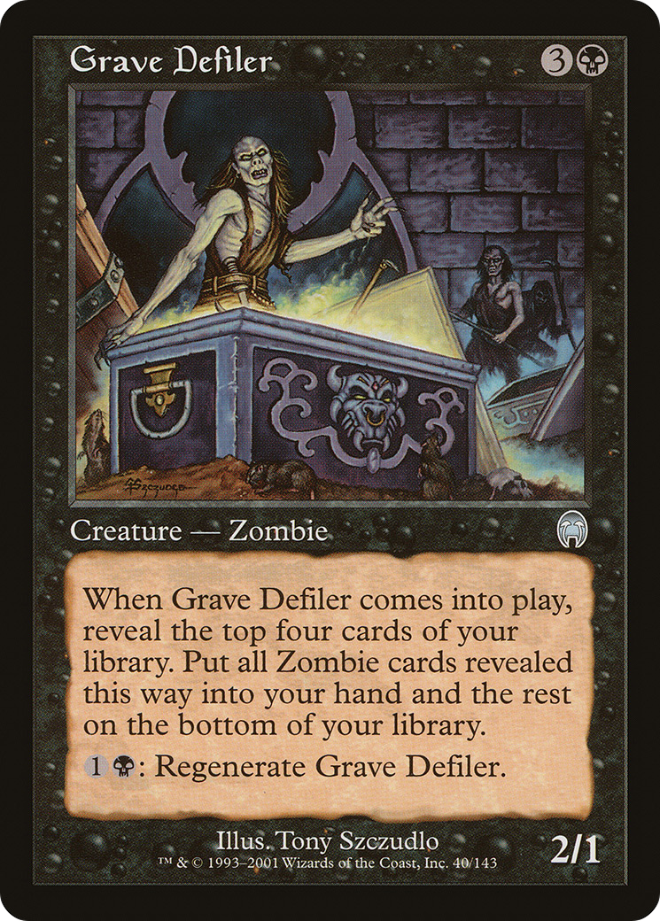 Grave Defiler (APC-040) [Apocalypse] Foil