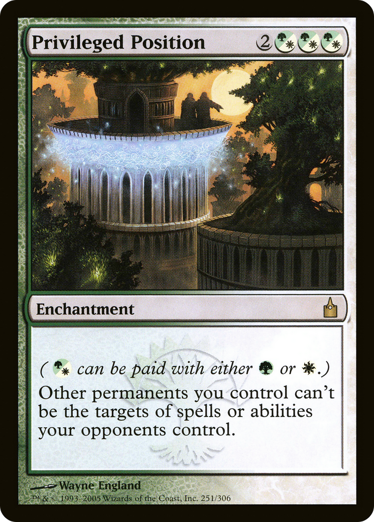 Privileged Position (RAV-251) [Ravnica: City of Guilds]