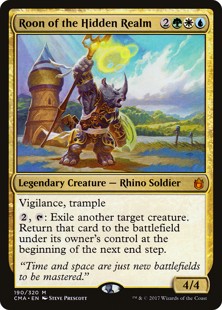 Roon of the Hidden Realm (CMA-190) [Commander Anthology]