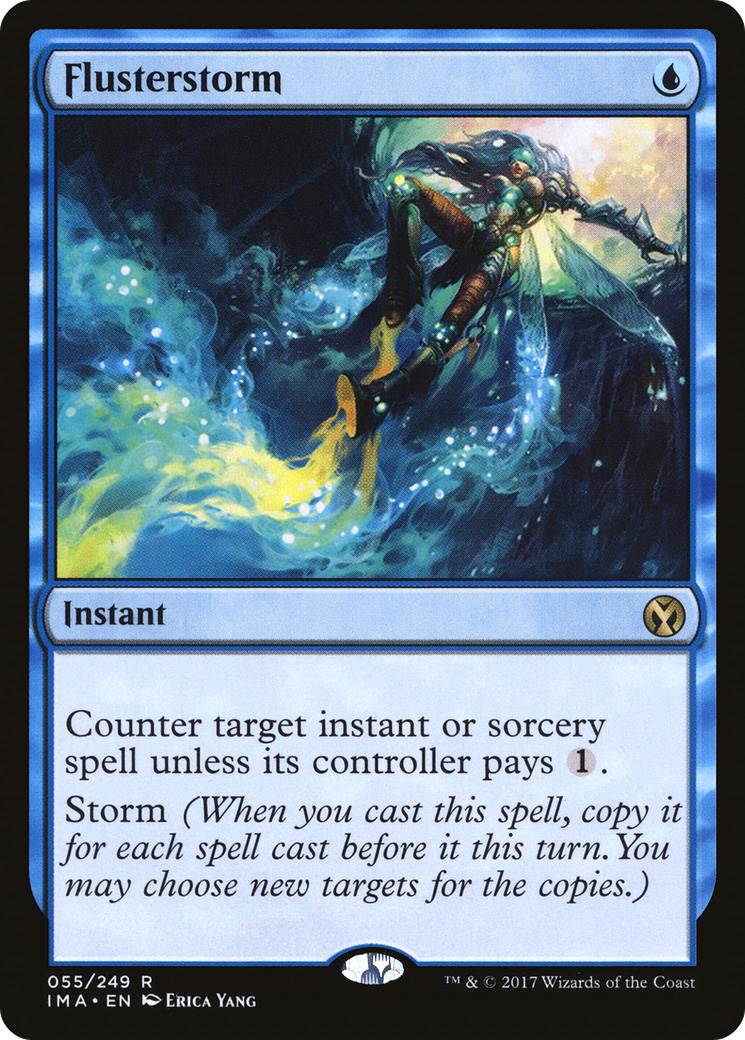 Flusterstorm (IMA-055) [Iconic Masters] Foil