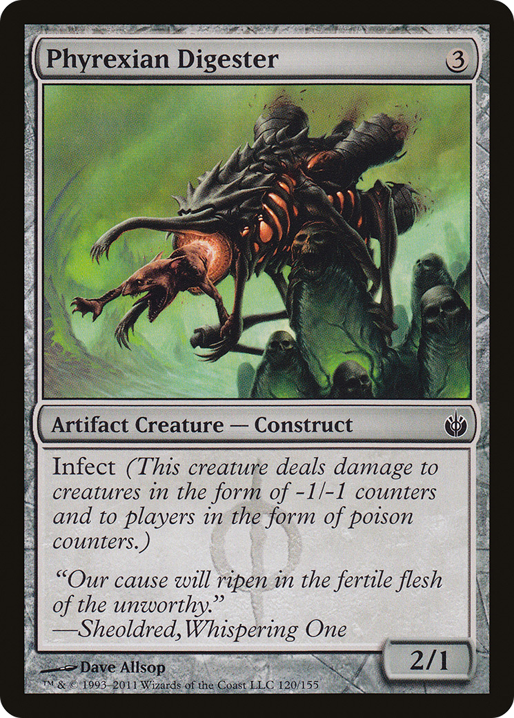 Phyrexian Digester (MBS-120) [Mirrodin Besieged] Foil