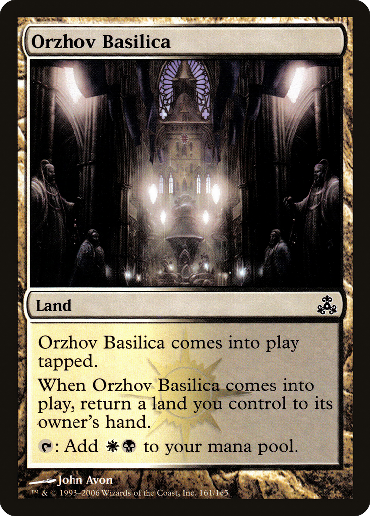 Orzhov Basilica (GPT-161) [Guildpact]