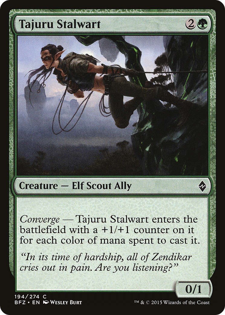 Tajuru Stalwart (BFZ-194) [Battle for Zendikar]