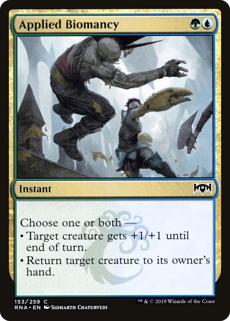 Applied Biomancy (RNA-153) [Ravnica Allegiance]