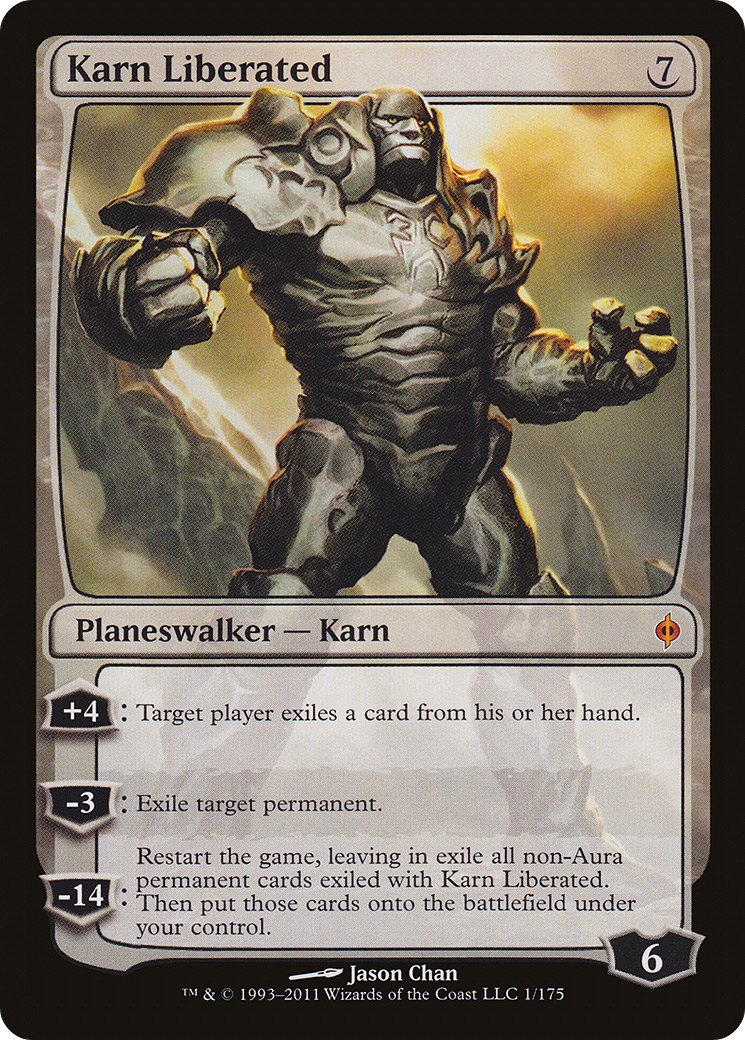 Karn Liberated (NPH-001) [New Phyrexia] Foil
