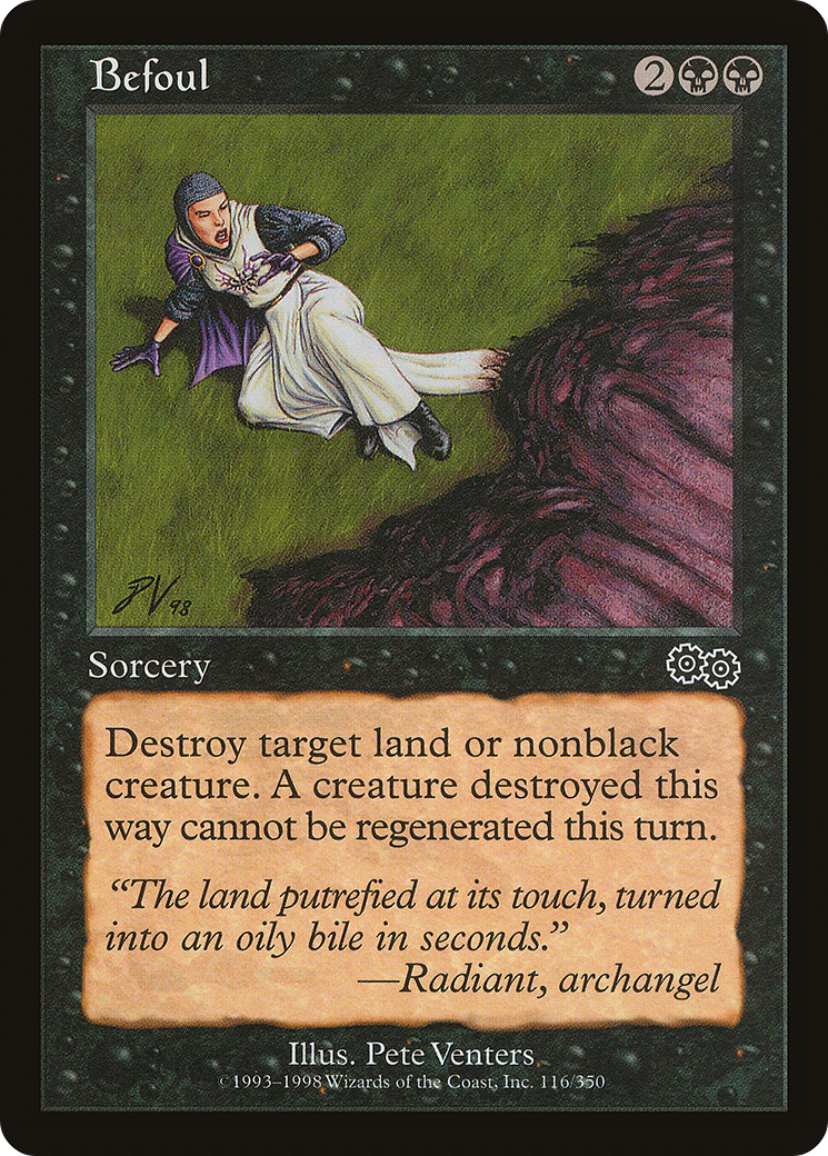 Befoul (USG-116) [Urza's Saga]
