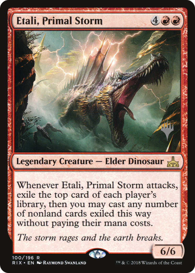 Etali, Primal Storm (PPM20-100) [Promo Pack: Rivals of Ixalan Promos] Foil