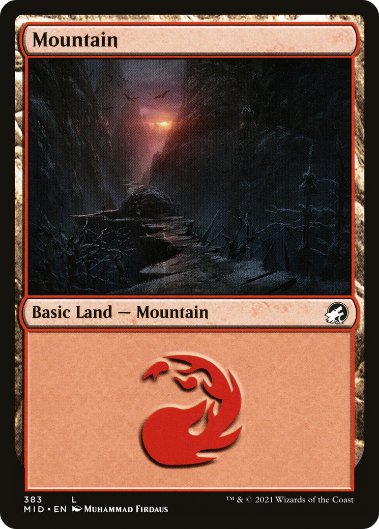 Mountain (MID-383) [Innistrad: Midnight Hunt]
