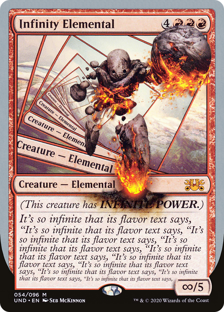 Infinity Elemental (UND-054) [Unsanctioned]