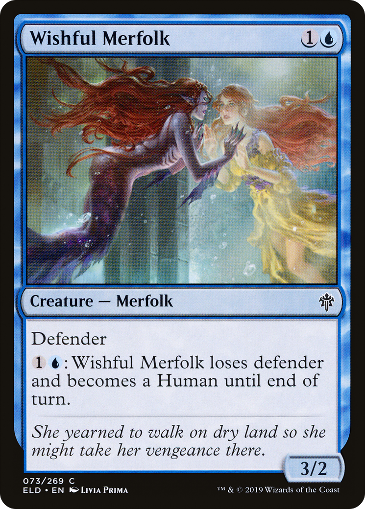 Wishful Merfolk (ELD-073) [Throne of Eldraine]