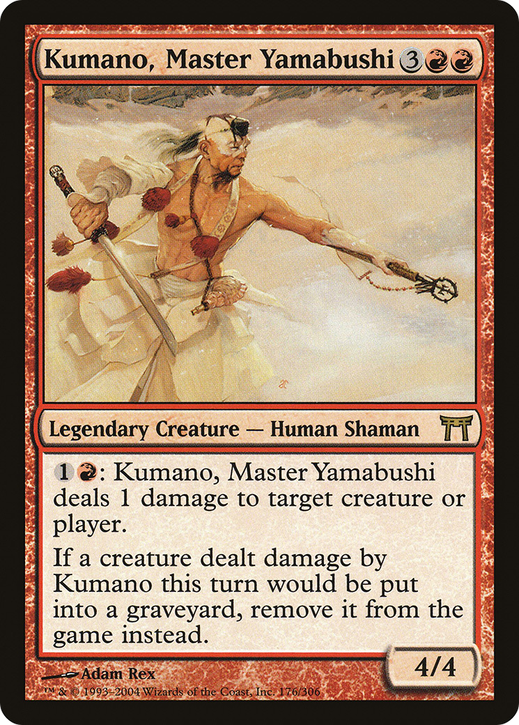 Kumano, Master Yamabushi (CHK-176) [Champions of Kamigawa] Foil