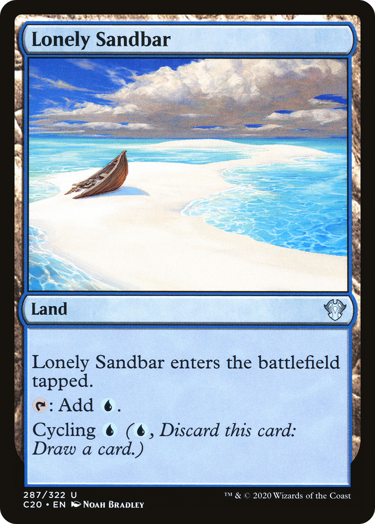 Lonely Sandbar (C20-287) [Commander 2020]