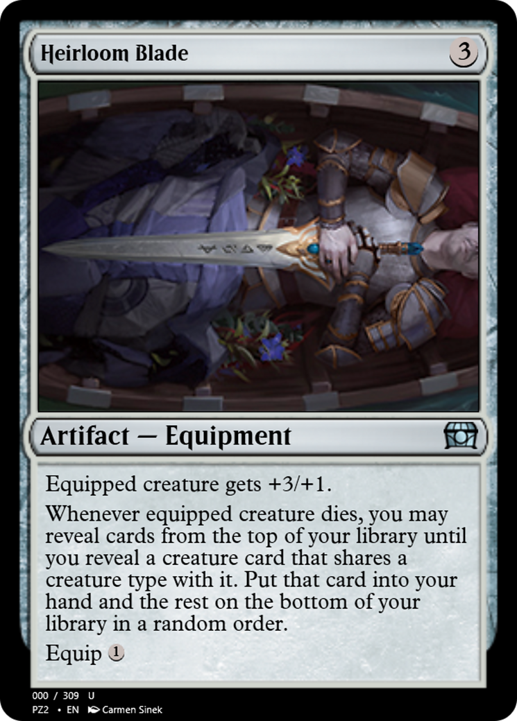 Heirloom Blade (PZ2-65683) [Treasure Chest] Foil