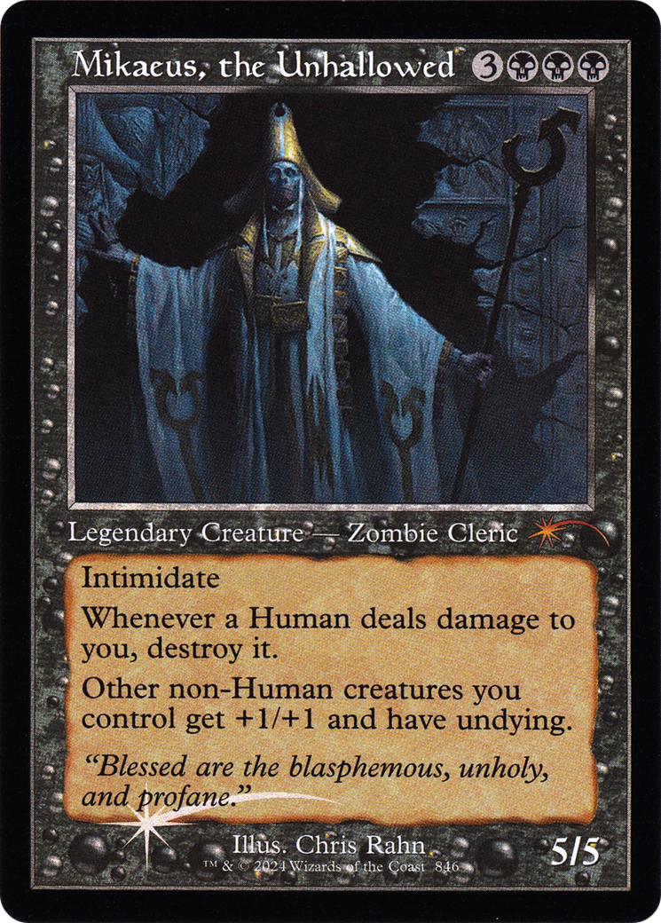 Mikaeus, the Unhallowed (SLD-846) [Secret Lair Drop] Foil