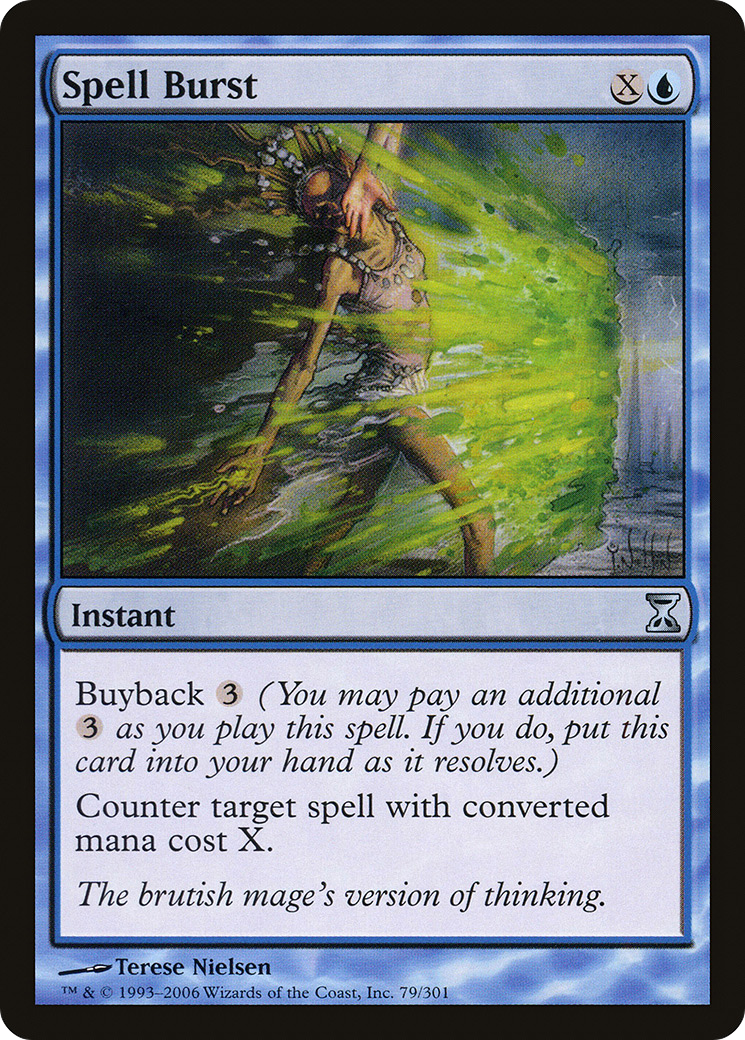 Spell Burst (TSP-079) [Time Spiral]