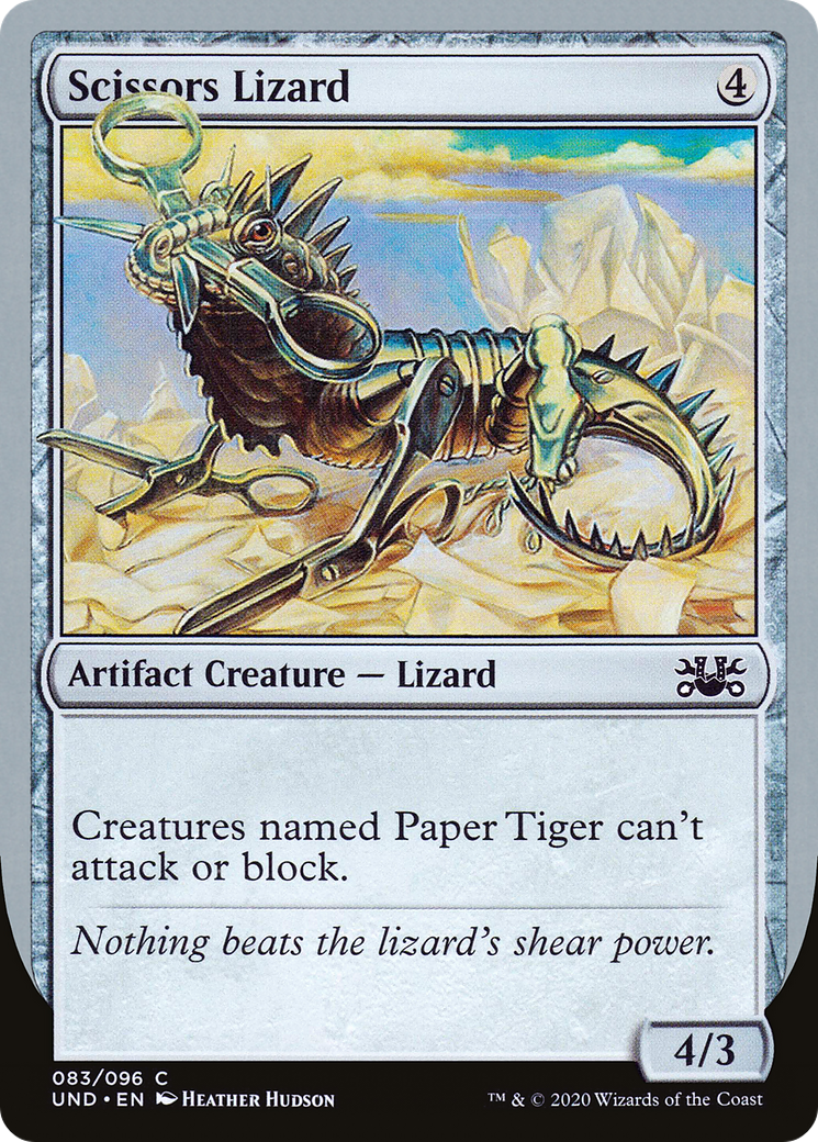 Scissors Lizard (UND-083) [Unsanctioned]