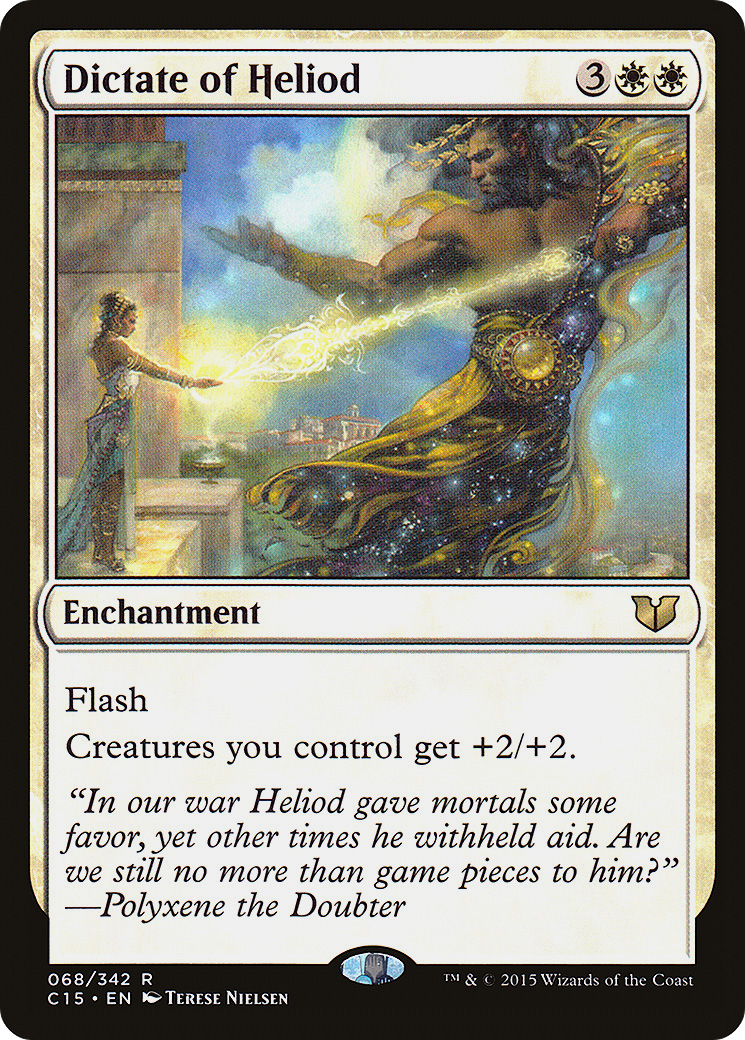 Dictate of Heliod (C15-068) [Commander 2015]