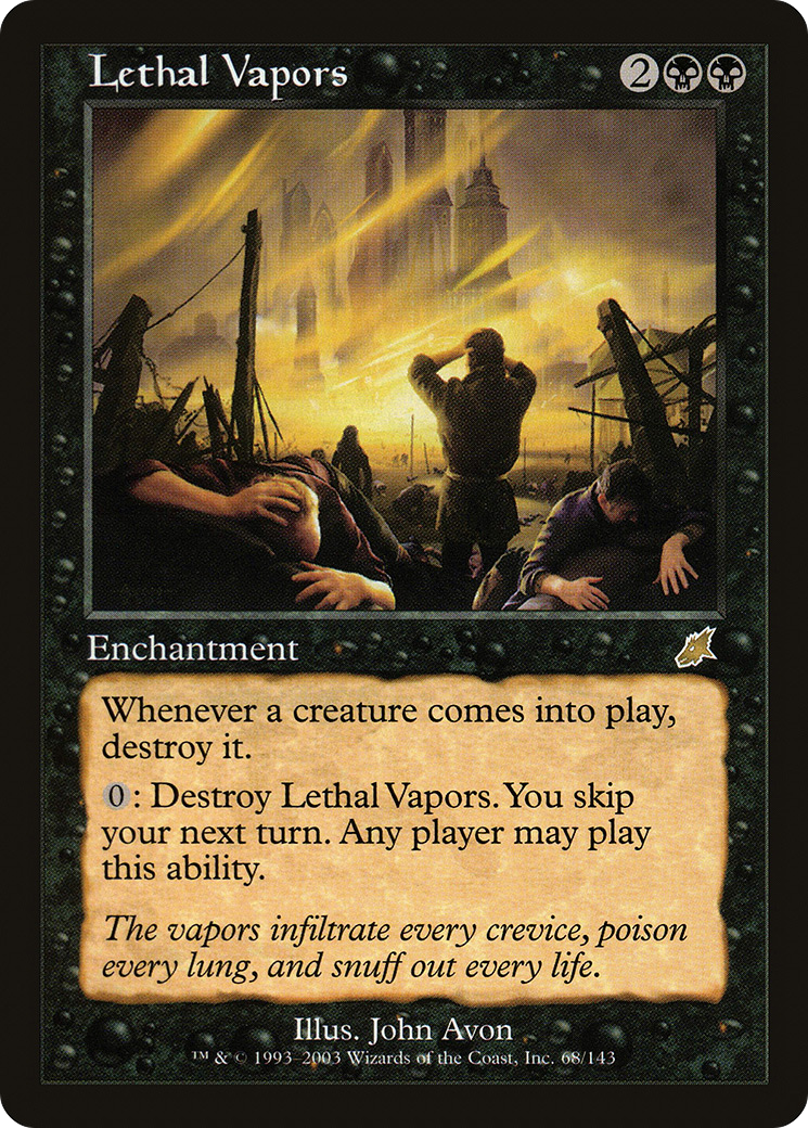 Lethal Vapors (SCG-068) [Scourge] Foil