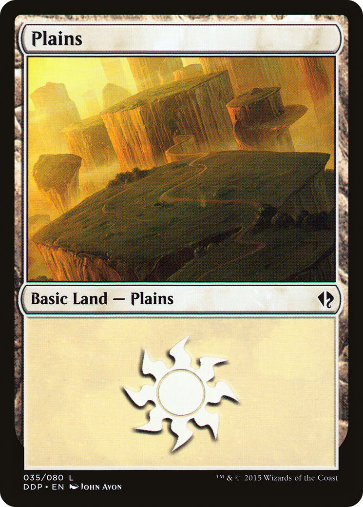 Plains (DDP-035) [Duel Decks: Zendikar vs. Eldrazi]