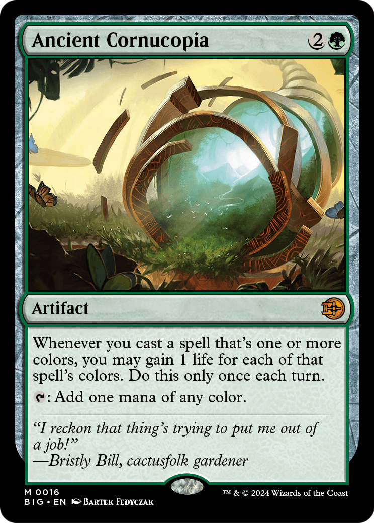 Ancient Cornucopia (BIG-016) [The Big Score] Foil