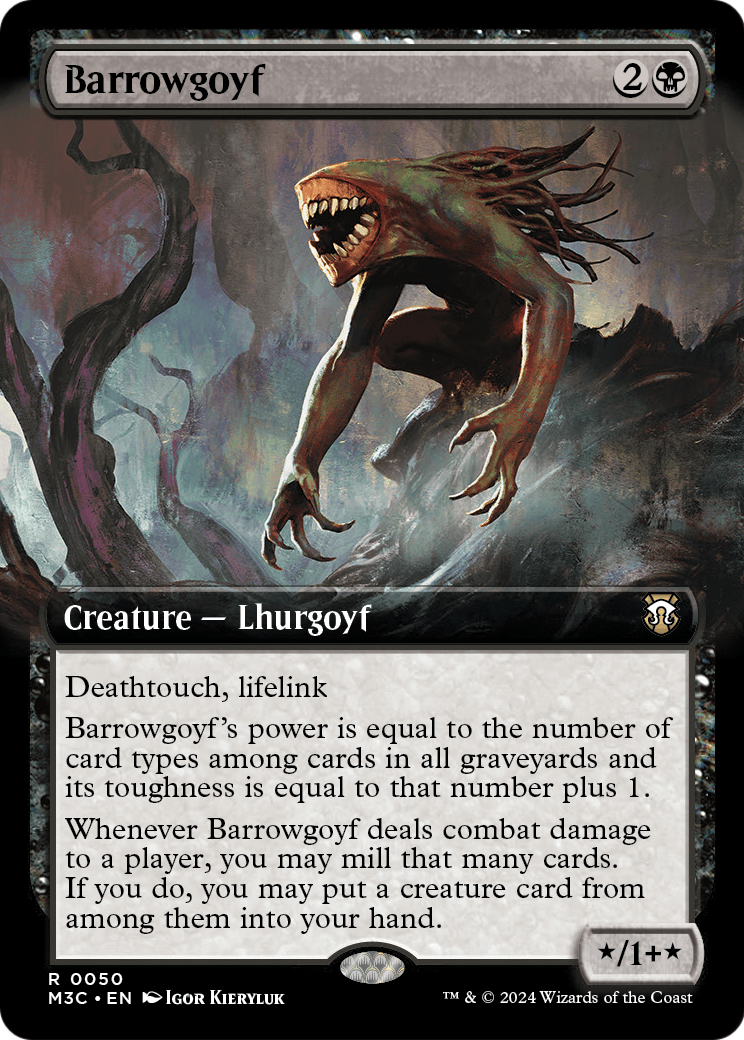 Barrowgoyf (Extended Art) (M3C-050) [Modern Horizons 3 Commander]