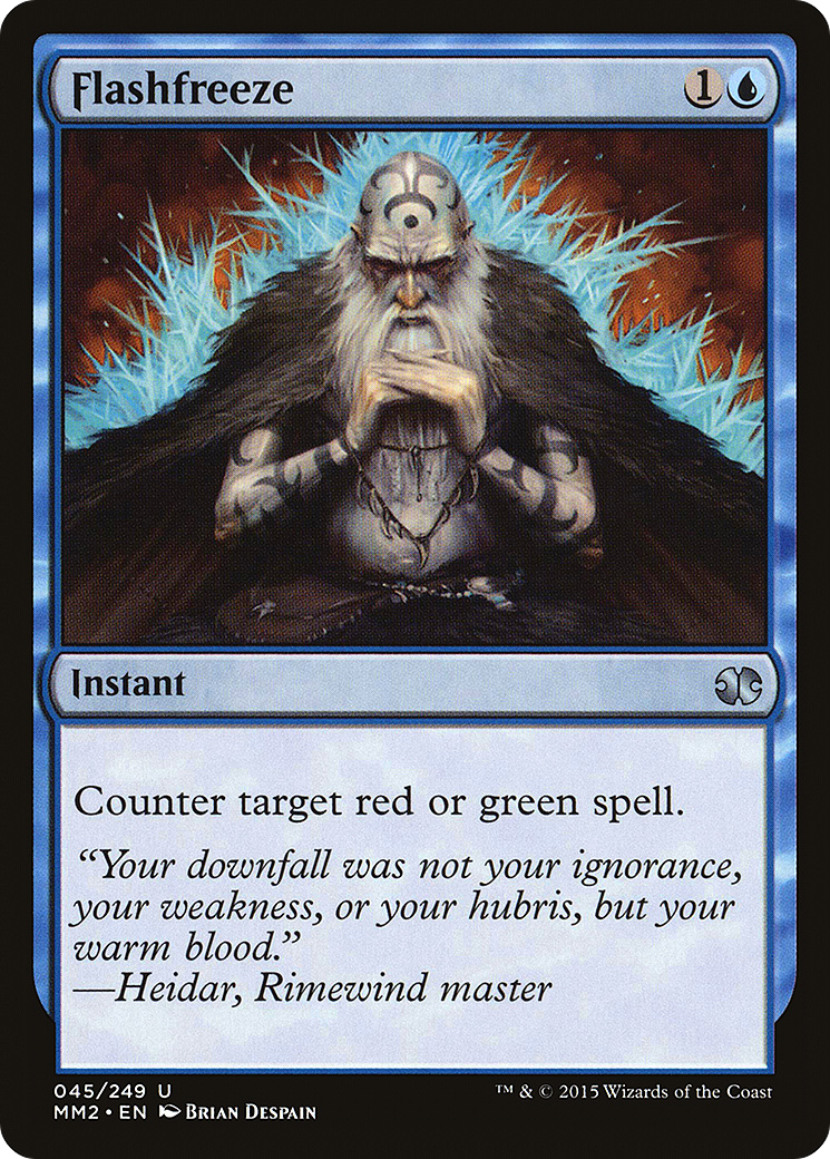 Flashfreeze (MM2-045) [Modern Masters 2015] Foil