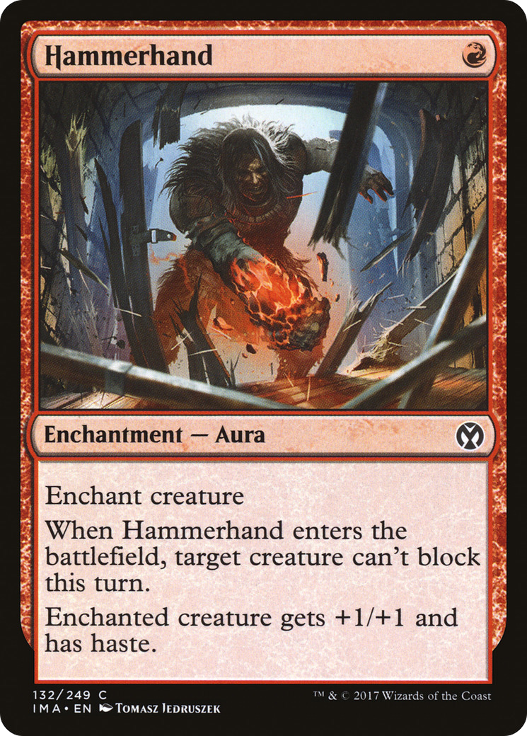 Hammerhand (IMA-132) [Iconic Masters] Foil
