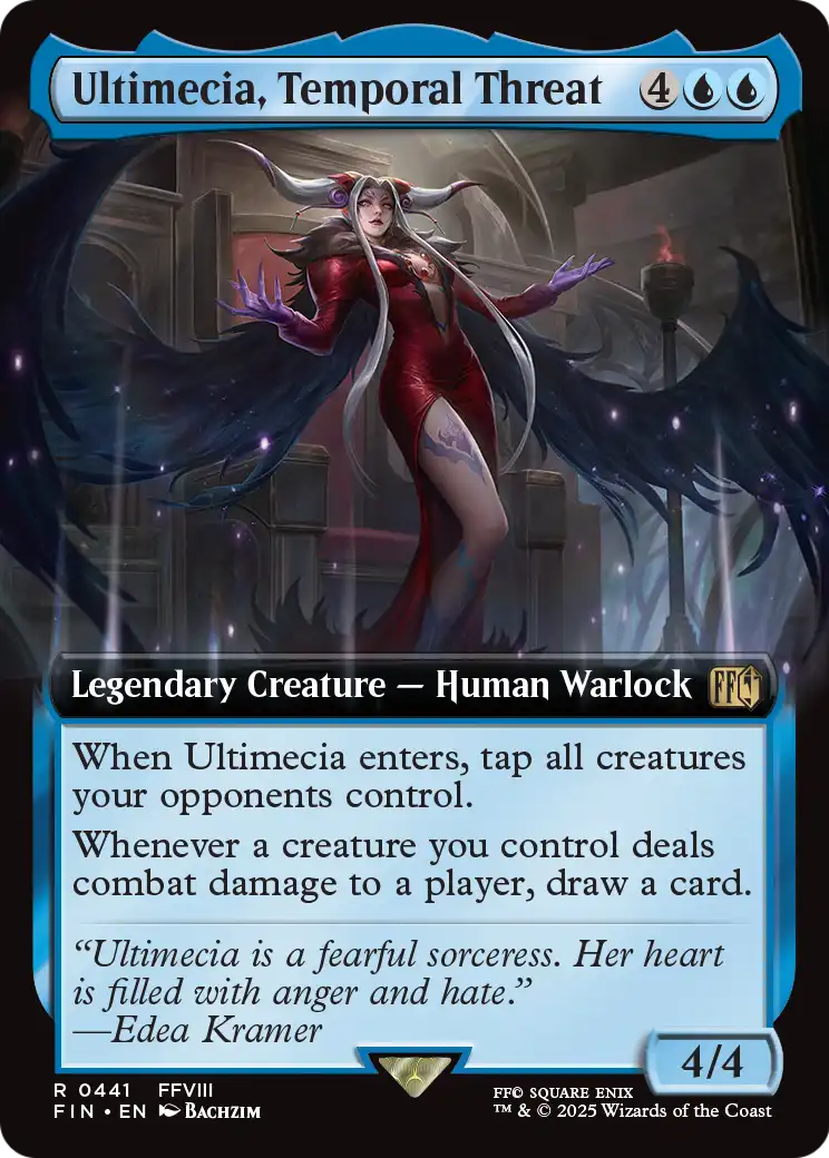 Ultimecia, Temporal Threat (Extended Art) (FIN-441) [FINAL FANTASY]