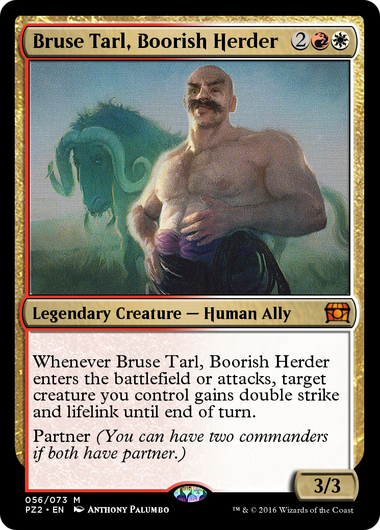 Bruse Tarl, Boorish Herder (PZ2-056) [Treasure Chest] Foil