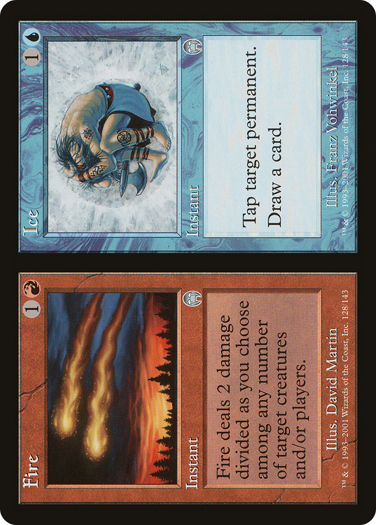 Fire // Ice (APC-128) [Apocalypse] Foil