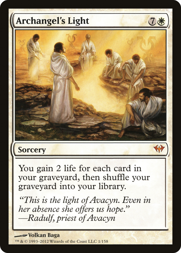 Archangel's Light (DKA-001) [Dark Ascension] Foil