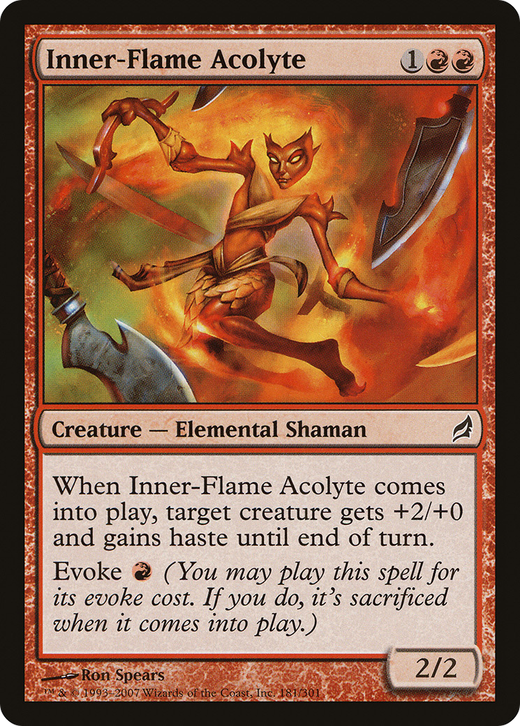 Inner-Flame Acolyte (LRW-181) [Lorwyn] Foil