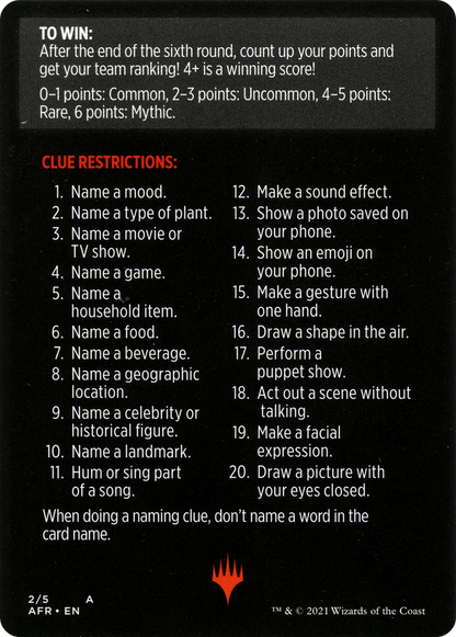 Totally Lost in Translation // Totally Lost in Translation (cont'd) (MAFR-002) [Adventures in the Forgotten Realms Minigames] Foil