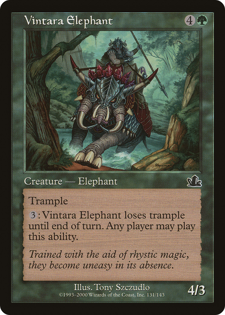 Vintara Elephant (PCY-131) [Prophecy] Foil