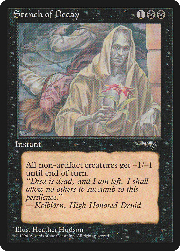 Stench of Decay (Red Flower) (ALL-028) [Alliances]