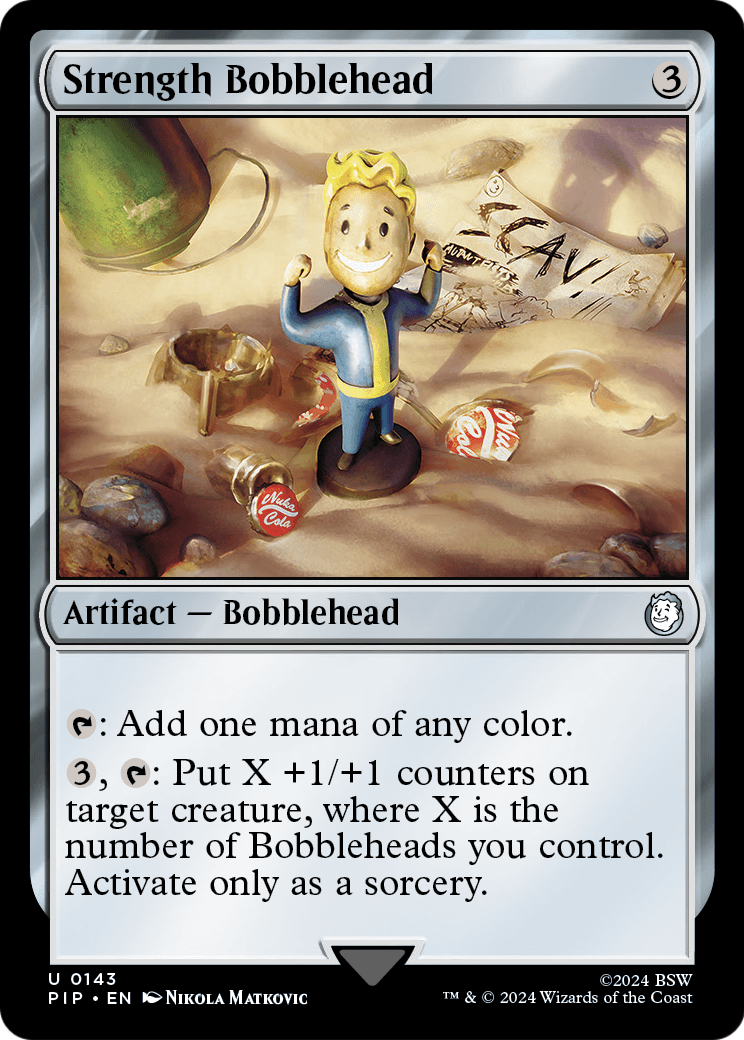 Strength Bobblehead (PIP-143) [Fallout] Foil
